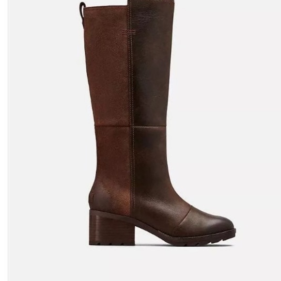 Sorel Shoes - Sorel Womens Brown Cate Tall Leather Boots NWT